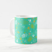 Tropical Underwater Coral Reefscape Koffiemok (Voorkant links)