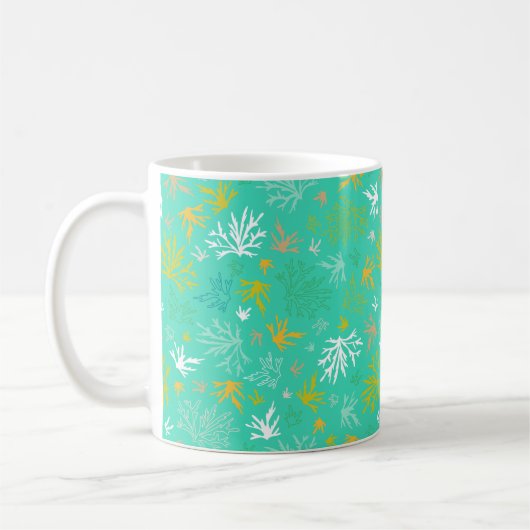 Tropical Underwater Coral Reefscape Koffiemok (Links)