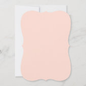 Tropical Verloving Dinner Invitation Kaart (Achterkant)