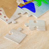 Tropical Vibes Lady Legpuzzel (Zijkant)