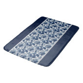 Tropical Vibes Navy Badmat (Gekanteld)