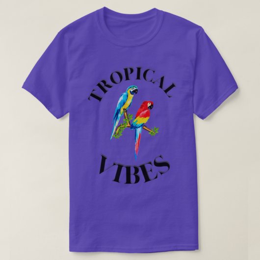 Tropical Vibes T-shirt (Design voorkant)