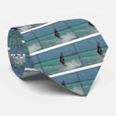 Tropical Wakeboarding Stropdas (Opgerold)