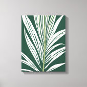 Tropical wall art - tropical leaf canvas afdruk (Voorkant)