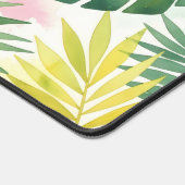 Tropical Watercolor Monstera Leaf Boho Bureaumat (Hoek)