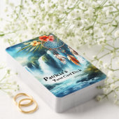 Tropical Waterfall Shaman Dreamcatcher Tarot Kaart (Insitu (Huwelijk))