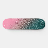 Tropical Watermelon Glitter Persoonlijk Skateboard (Horizontaal)