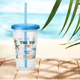 Tropical Wave Surf Acryl Tumbler Acryl Drinkbeker