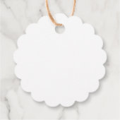 Tropical Wedding Custom Greenery Bedankt Bedankjes Labels (Achterkant)