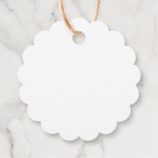 Tropical Wedding Custom Greenery Bedankt Bedankjes Labels (Achterkant)