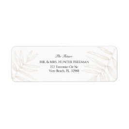 Tropical Wedding Retour Adres Label