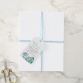 Tropical Wedding Welkom Gast Gift Labels Cadeaulabel (Met Touw)