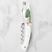 Tropical Wil je mijn bruidsmeisje voorstel Kurkentrekker (Voorkant)