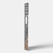 Tropical Yellow Pinneapple on Grey Case-Mate iPhone Case (Achterkant / Rechts)