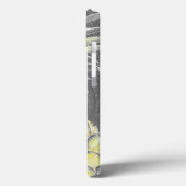 Tropical Yellow Pinneapple on Grey Case-Mate iPhone Case (Achterkant / Links)