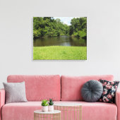 Tropical Zenith at Morro de São Paulo Canvas Afdruk (Insitu (Woonkamer))