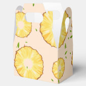 TROPICAL ZOMER ananas Slice trendy Patroon Bedankdoosjes (Geopend)