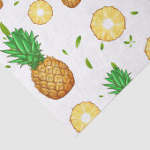 TROPICAL ZOMER ananas Slice trendy Patroon Tissuepapier (Detail)
