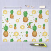 TROPICAL ZOMER ananas Slice trendy Patroon Tissuepapier (Craft)