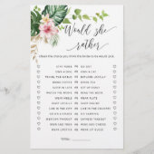 Tropical zou ze liever vrijgezellenfeest spelen? (Voorkant)