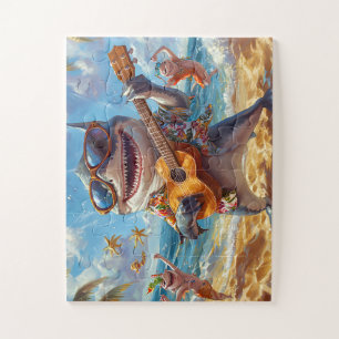 Tropicale haaien - Puzzle Joyce Legpuzzel
