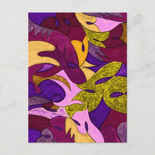 Tropicali Peach Channel Briefkaart (Voorkant)