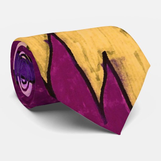 Tropicali Peach Channel Stropdas (Opgerold)