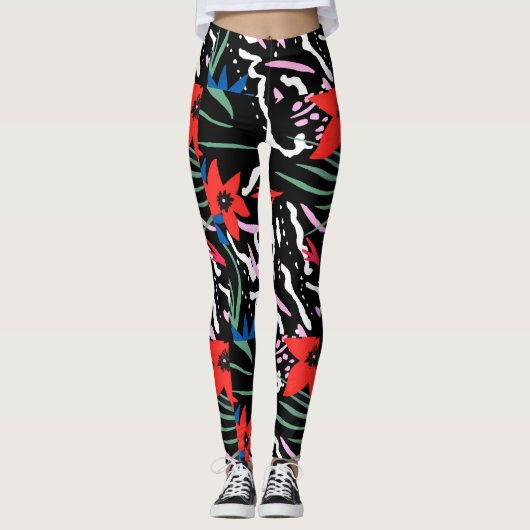 Tropicalia Leggings (Voorkant)