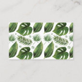 TropicalPalm Bezoek onze website Wedding Insert Ca Plaatskaartje (Achterkant)