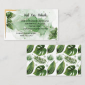 TropicalPalm Bezoek onze website Wedding Insert Ca Plaatskaartje (Voorkant / Achterkant)