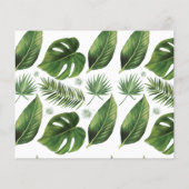 TropicalPalm Deel een Kaart van het Vrijgezellenfe (Achterkant)