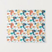 Tropicana en Bird Wandkleed (Voorkant (horizontaal))