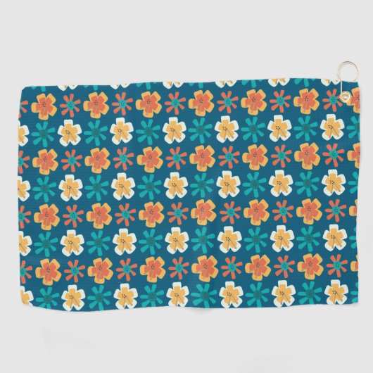 Tropicana Flower Golfhanddoek (Horizontaal)