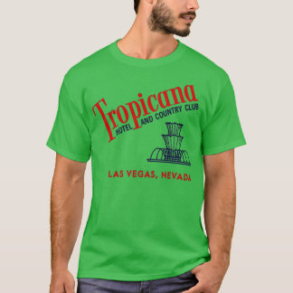 Tropicana Hotel en Country Club - Vintage Las Veg T-shirt