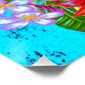 TropiColor Fusion Macaw & Bloemen Serenade Perfect Poster (Hoek)