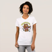 Tropicool Bear Playing Ukulele – Cute Funny Music  T-shirt (Voorkant volledig)