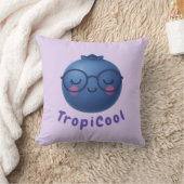 TropiCool Blueberry – Schattige & Dromerig Fruit D Kussen (Deken)