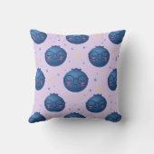 TropiCool Blueberry – Schattige & Dromerig Fruit D Kussen (Achterkant)