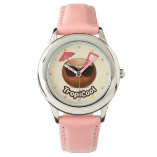 TropiCool Coconut – Leuke zomerhorloge voor kinder Horloge