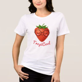 TropiCool Strawberry – Schattige T-shirt