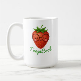 TropiCool Strawberry – Schattigee en frisse zomerv Koffiemok