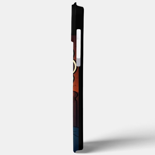 TropiCool Tony’s Nightmare – Ananas op Pizza Case-Mate iPhone Case (Achterkant / Links)