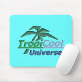 TropiCoolUniverse mousepad (blauw) Muismat (Met muis)