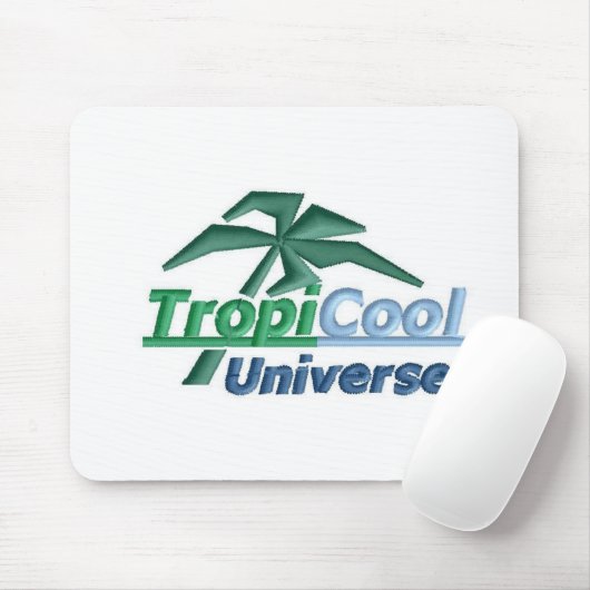 TropiCoolUniverse mousepad (wit) Muismat (Met muis)