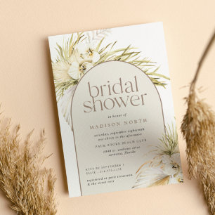  tropics Bridal Shower Invitation Kaart