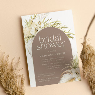 tropics Bridal Shower Invitation Kaart