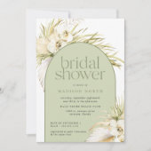  tropics Bridal Shower Invitation Kaart (Voorkant)