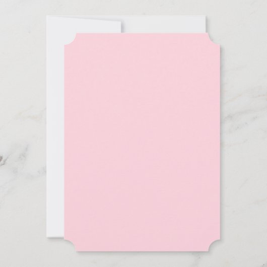 Tropics Bruids Douche Uitnodiging (Achterkant)