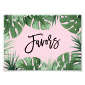 Tropics Favors Print Foto Afdruk (Voorkant)