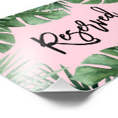 Tropics Gereserveerde Druk Foto Afdruk (Hoek)